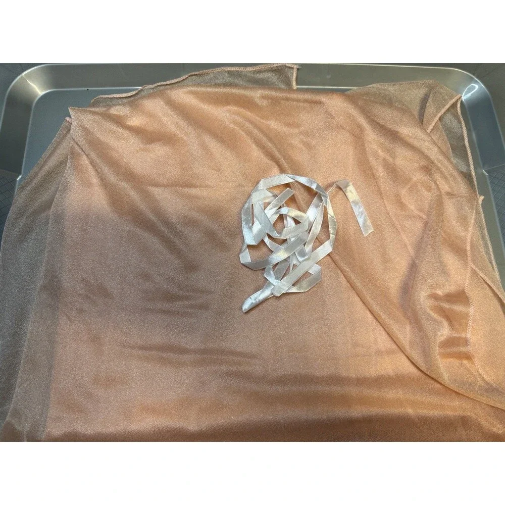 Sajoo 10ft Peach Table runner  30x120 Inches
